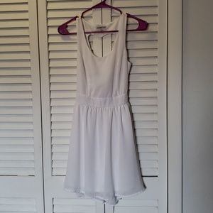 Charlotte Russe, white heart cutout dress